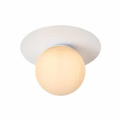 Plafonnier Lucide TRICIA Blanc, 1 lumière