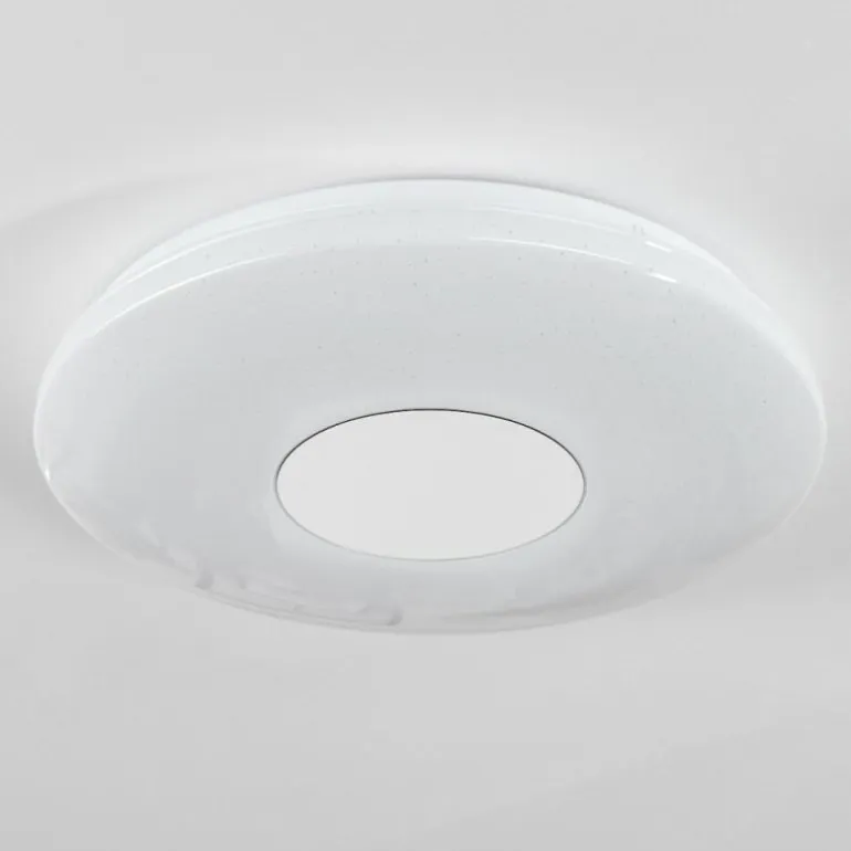 Plafonnier Lumsden LED Blanc, 1 lumière, Détecteur de mouvement