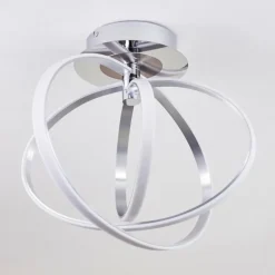 Plafonnier Maluma Chrome, 1 lumière