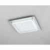 Plafonnier Mantra CRYSTAL MIRROR LED Chrome, 1 lumière