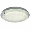 Plafonnier Mantra CRYSTAL MIRROR LED Chrome, 1 lumière