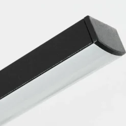 Plafonnier Meiral LED Écru, Noir, 2 lumières