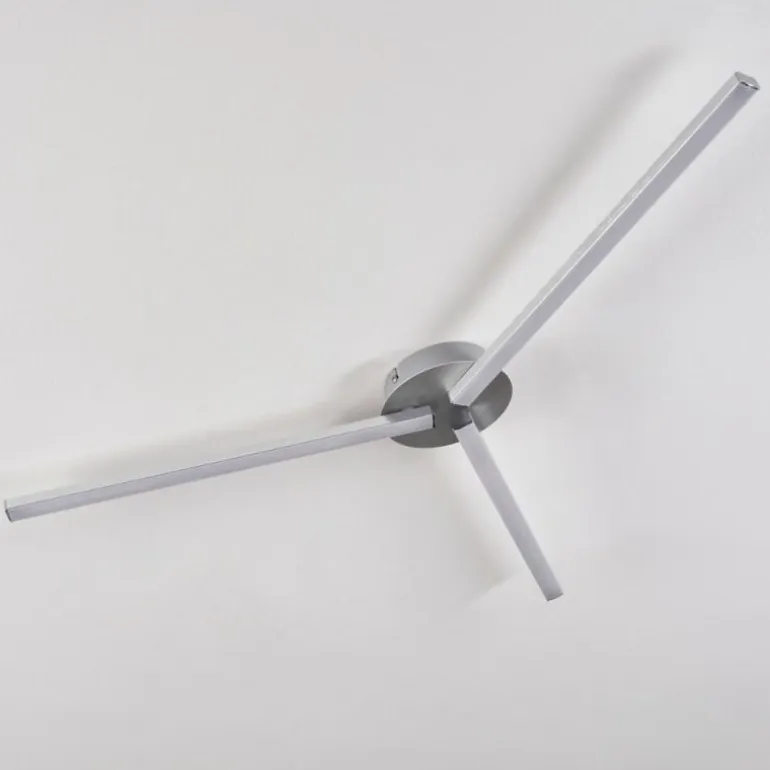 Plafonnier Mohlin LED Nickel mat, 3 lumières