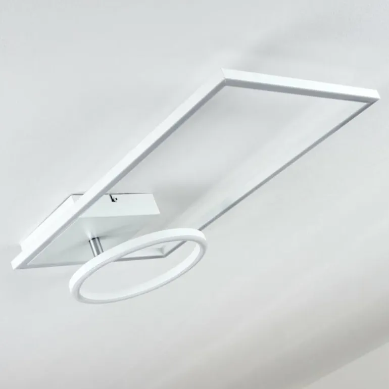 Plafonnier Moya LED Blanc, 1 lumière