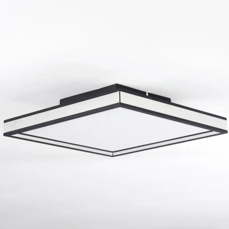 Plafonnier Nabbas LED Noir, 1 lumière