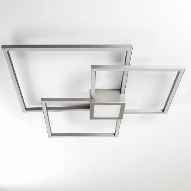 Plafonnier Narpes LED Nickel mat, 1 lumière