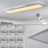 Plafonnier Nexo LED Blanc, 1 lumière, Télécommandes