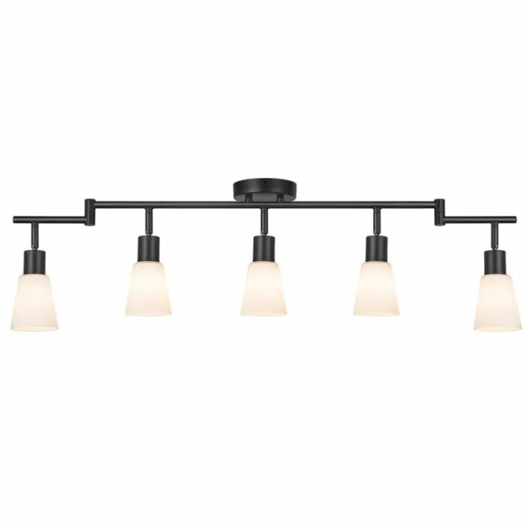 Plafonnier Nordlux COLE Noir, 5 lumières
