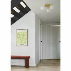 Plafonnier Nordlux FRANCA Laiton, 3 lumières