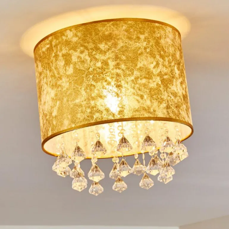 Plafonnier Norrfors Argenté, Transparent, 1 lumière