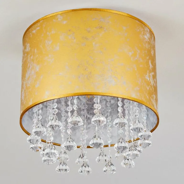 Plafonnier Norrfors Argenté, Transparent, 1 lumière