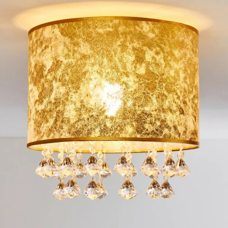 Plafonnier Norrfors Argenté, Transparent, 1 lumière