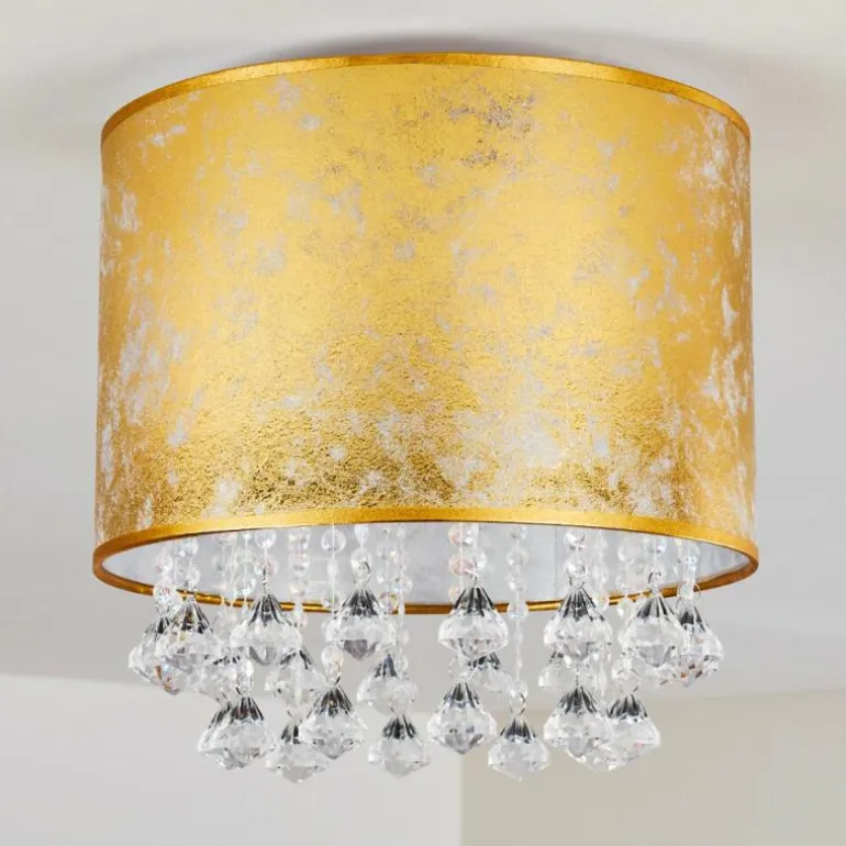 Plafonnier Norrfors Argenté, Transparent, 1 lumière