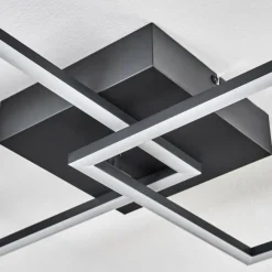 Plafonnier Obo LED Noir, 1 lumière