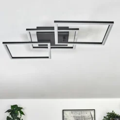 Plafonnier Obo LED Noir, 1 lumière