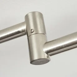 Plafonnier Oula LED Nickel mat, 6 lumières