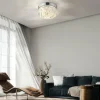 Plafonnier Paul Neuhaus KRISTA LED Chrome, 1 lumière