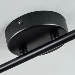 Plafonnier Pipisu Noir, 4 lumières