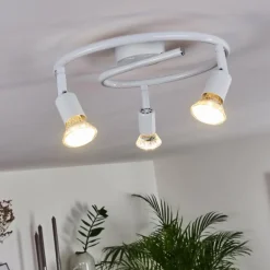 Plafonnier Planes LED Blanc, 3 lumières