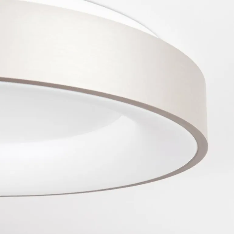 Plafonnier Playas LED Argenté, Blanc, 1 lumière