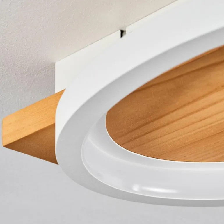 Plafonnier Pompu LED Écru, 1 lumière