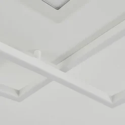 Plafonnier Popoy LED Blanc, 1 lumière, Télécommandes