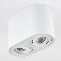 Plafonnier Quimper Blanc, 2 lumières