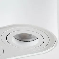 Plafonnier Quimper Blanc, 2 lumières