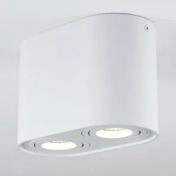 Plafonnier Quimper Blanc, 2 lumières