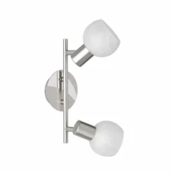 Plafonnier Reality Antibes Nickel mat, 2 lumières