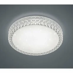 Plafonnier Reality PEGASUS LED Blanc, 1 lumière, Télécommandes