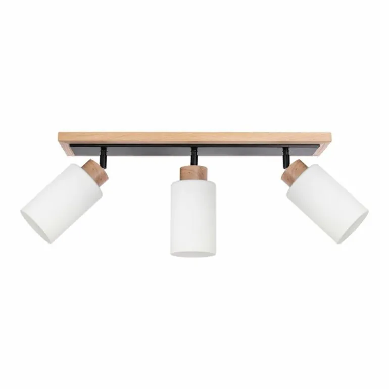 Plafonnier Represita Bois clair, 3 lumières
