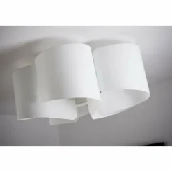 Plafonnier Selene Blanc, 5 lumières