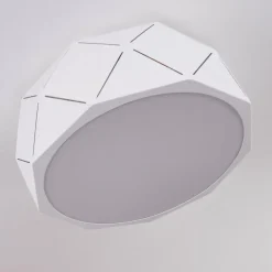 Plafonnier Shouver Blanc, 3 lumières