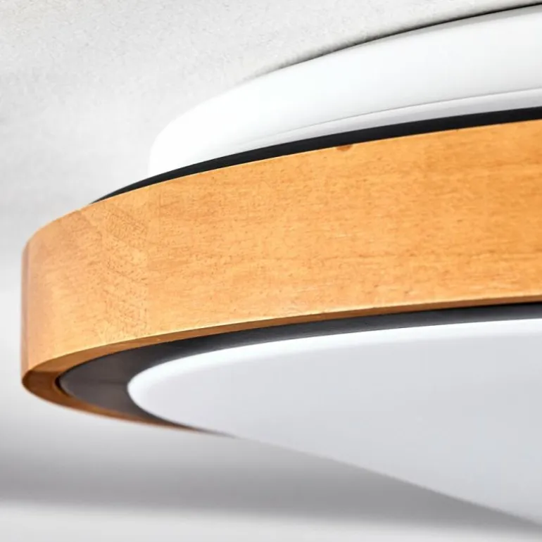 Plafonnier Sobredo LED Écru, Noir, Blanc, 1 lumière