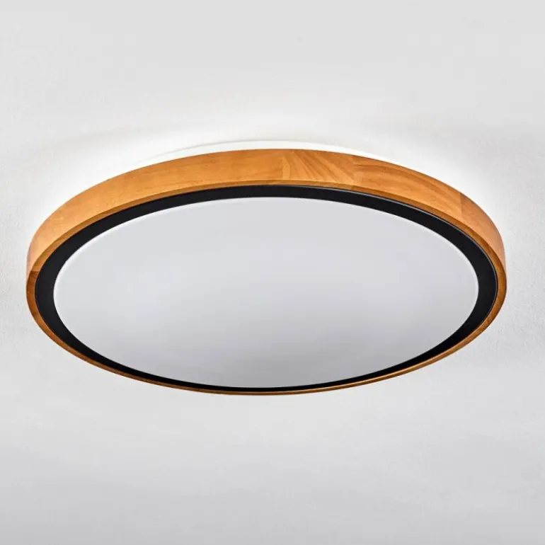Plafonnier Sobredo LED Écru, Noir, Blanc, 1 lumière