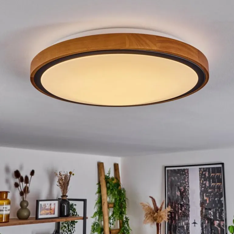 Plafonnier Sobredo LED Écru, Noir, Blanc, 1 lumière