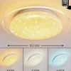 Plafonnier Soleil LED Blanc, 1 lumière