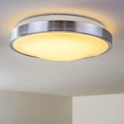 Plafonnier Sora Star LED Aluminium, 1 lumière