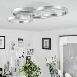 Plafonnier Sorte LED Nickel mat, 1 lumière