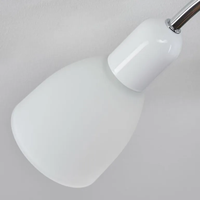 Plafonnier Starkeryd Chrome, Blanc, 5 lumières