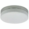Plafonnier Steinhauer Ceiling and wall LED Acier inoxydable, 1 lumière