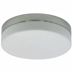 Plafonnier Steinhauer Ceiling and wall LED Acier inoxydable, 1 lumière