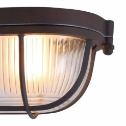 Plafonnier Steinhauer Mexlite Brun, 1 lumière
