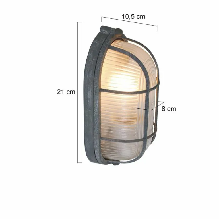 Plafonnier Steinhauer Mexlite Gris, 1 lumière