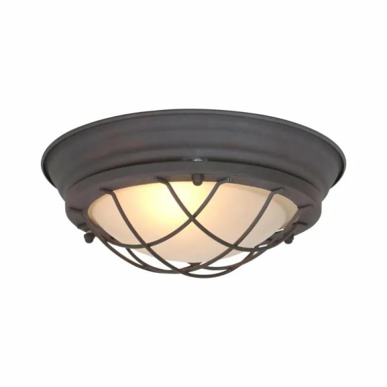 Plafonnier Steinhauer Mexlite Brun, 1 lumière