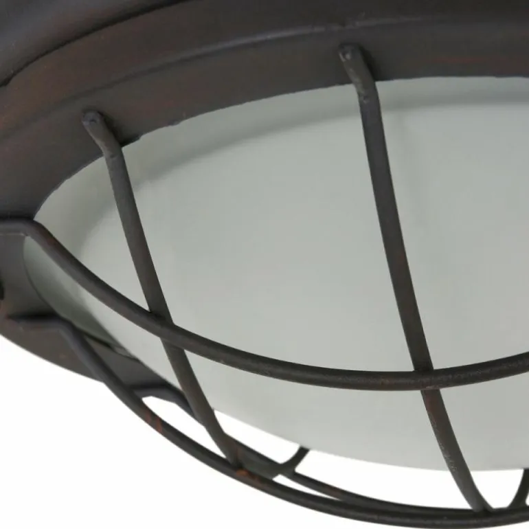 Plafonnier Steinhauer Mexlite Brun, 1 lumière