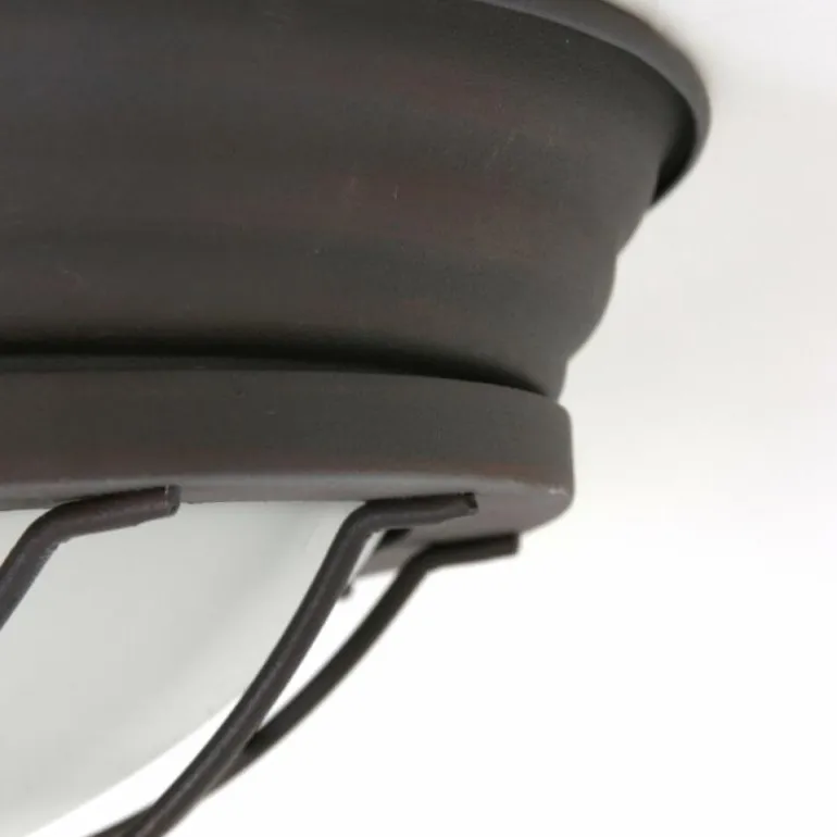 Plafonnier Steinhauer Mexlite Brun, 1 lumière