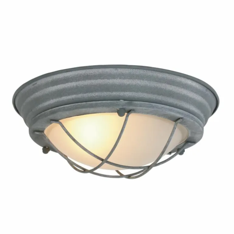 Plafonnier Steinhauer Mexlite Gris, 1 lumière