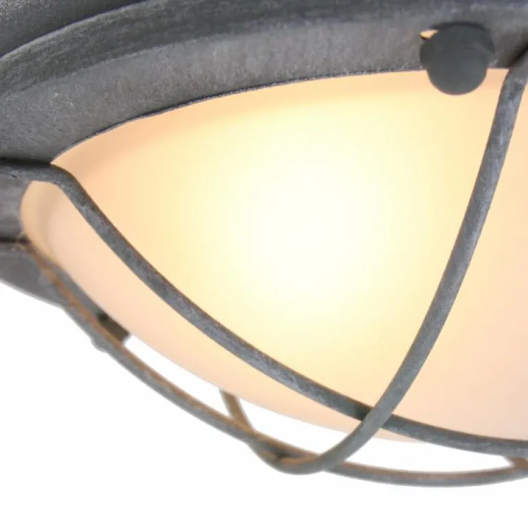 Plafonnier Steinhauer Mexlite Gris, 1 lumière
